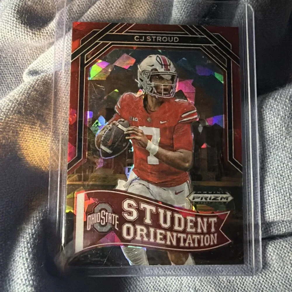 2023 Panini Prizm Draft Picks - Student Orientation C.J. Stroud #SO-2 Red Ice
